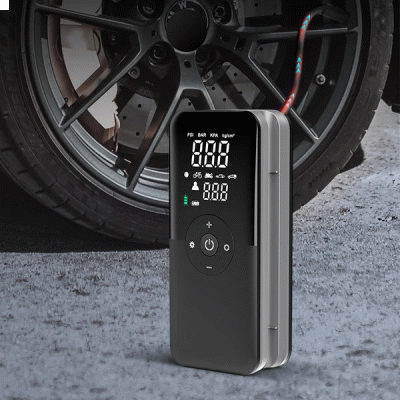  Portable Air Pump Smart Scenario Application With Power Bank Function Exquisite and Small Dual with screen Display-Good products from ProductClub 