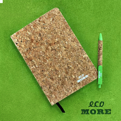 Cork+Wheat Straw Pen-(Recycled materials - materials from nature) 