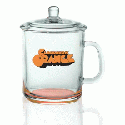 Perfect Promotional Gift-Custom Branded 15 oz. Glass Tea Cups with Lids — Printed With Your Logo 