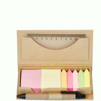 Custom Branded Recycled desktop set — Printed With Your Logo 