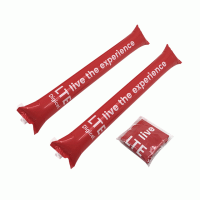 Factory Price Promotional Inflatable Cheering Stick Cheap Thunder Stick  