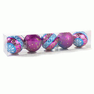 Factory Price Hanging Baubles Plastic Christmas Tree Ornaments Balls  