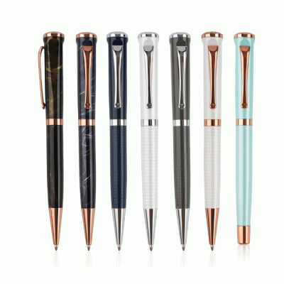 Ceramic  Marble Patterned Metal Pen Signature Pen Customized Business Gift Pen-Good products from ProductClub 
