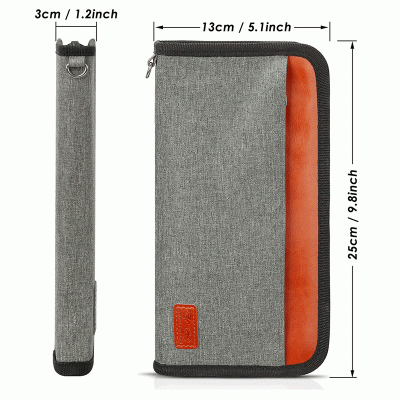 New Style Custom Portable Anti-theft RFID Passport Bag-Good products from ProductClub 