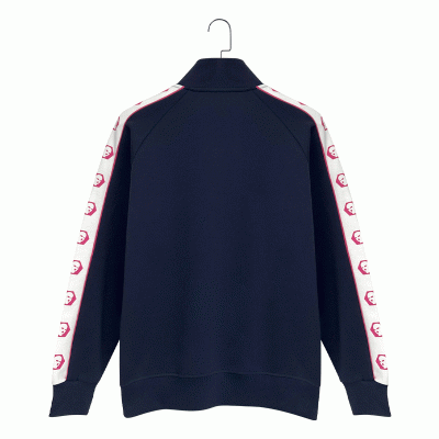  Customized High-Quality Popular Design Stand Up Collar Zipper Jacket, Customized Enterprise Group Workwear, Customized Zipper Jacket-Good products from ProductClub 