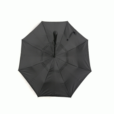 Amazon Fashion Promotional Gifts Custom Promotion Auto Close Inverted Black Sharpty Umbrella 