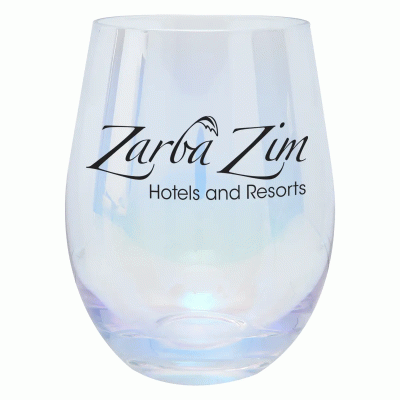 Minimalist Style 17 oz. Iridescent Stemless Wine Glass-Good products from ProductClub 