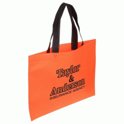 Custom Branded Landscape Recycle Shopping Bag — Printed With Your Logo 