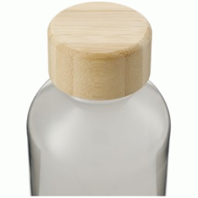 Environmentalist  Customization 22 oz. RPET Reusable Logo Bottle w/ Bamboo Lid - Good product from ProductClub 