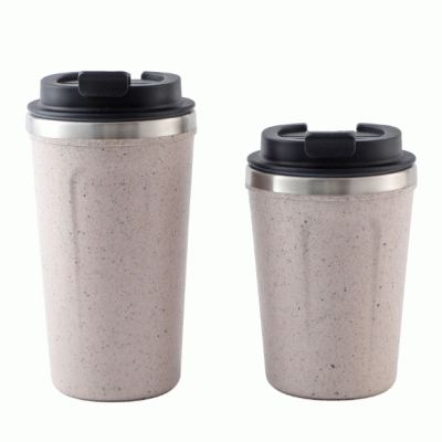 Eco-Friendly Creative Coffee Grounds Stainless Steel Insulated Mug Vacumm Bottle-Good products from ProductClub 