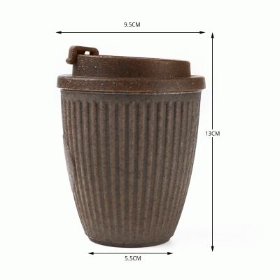 ECO-Friendly Coffee cups（250ml）-Materials from nature 