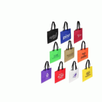 Custom Branded Landscape Recycle Shopping Bag — Printed With Your Logo