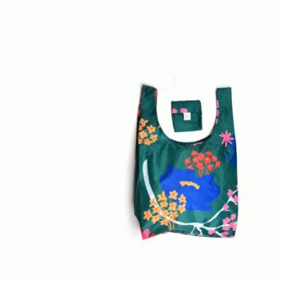 100% Eco-Friendly Eco-Friendly Customized Recycled Supermarket Reusable Foldable Polyester RPET Shopping Bag 