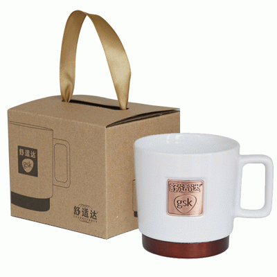 Hot Selling Custom Metal Bottom Business Ceramic Mug -Good products from ProductClub 