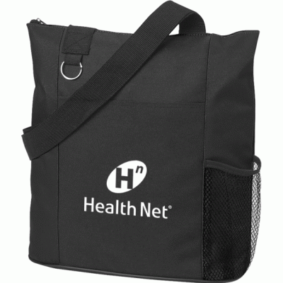 Good Look WATER REPELLENCY Two-Tone Zippered Custom Tote Bag-Good products from ProductClub 