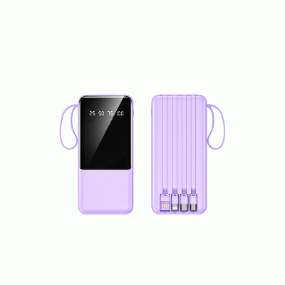 Hot Sale Wholesale Custom Portable Detachable Power Bank with Own Storage Line-Good products from ProductClub 