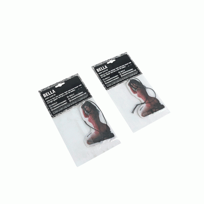 Promotion Gifts Card Packaging Paper Car Hanger Perfume Car Air Freshener  