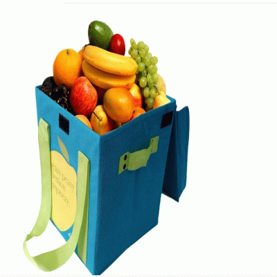 OEM Eco-Friendly Food Lunch Non Woven Grocery Food Delivery Bag Thermal Cooler Bag Insulated Tote 
