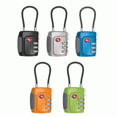 Wholesale Promotion Custom Steel Wire Ropes Suitcase Luggage TSA Locks-Good products from ProductClub 