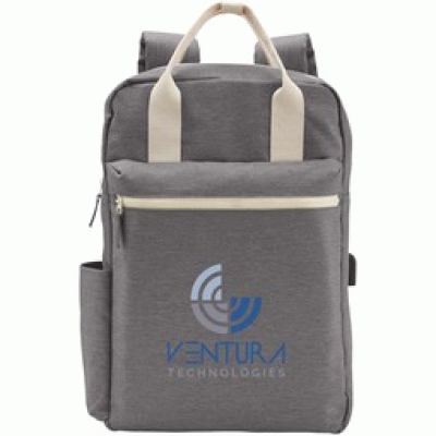 Customized Fashion Backpack with Color Logo-Good products from ProductClub 