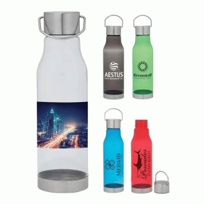 Custom Branded Reusable Straw w/ Cleaning Kit — Printed With Your Logo 
