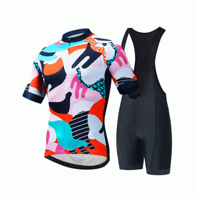 Wholesale Custom Outdoor Cycling Set Breathable Quick Dry Cycling Wear  