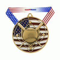 High Quality Custom Awards Baseball Engraved Medal 