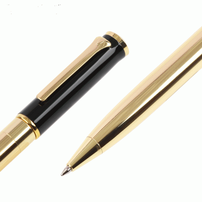 High End Electroplated Metal Pen Customized High-End Gift Pens Amazon Simplicity  European and American Ballpoint Pens With Customized Logo-Good products from ProductClub 