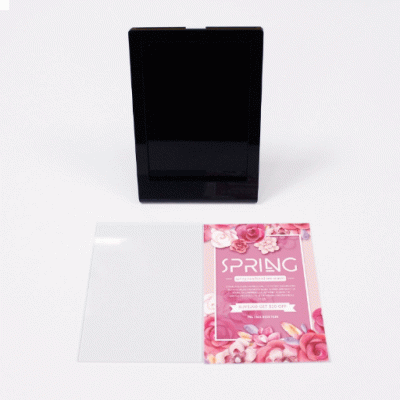 Custom sizes Slanted Acrylic Sign Holder  Slanted L Shape Acrylic Sign Card Display Holder Custom Sizes-Good product from ProductClub 