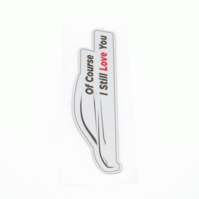 High Quality Custom Car Sticker Advertising Printed Car Decoration Vinyl Sticker  