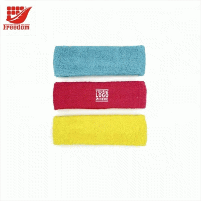Promotional Customized Embroidery Sport Sweatband  