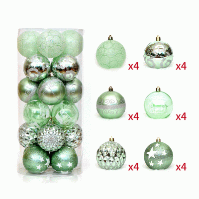 Amazon Hot Sale Christmas Trees Decoration Artificial Christmas Balls  