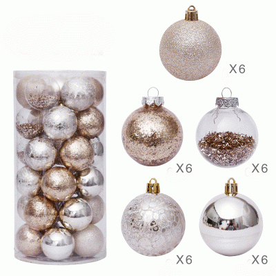Custom Design Christmas Tree Decorations Balls Xmas Ornament Ball  