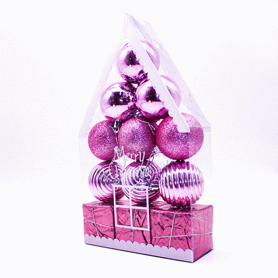 Amazon Hot Sale PET Foam Christmas Ball Sets Packed In Gift Box  