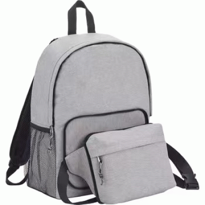 Dylan 2-in-1 RPET Waist Pack and Backpack--Printed With Your Logo 