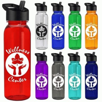 Custom Branded Outdoorsman Tritan ReNew - 24 oz. Bottle with Flip Straw lid — Printed With Your Logo 