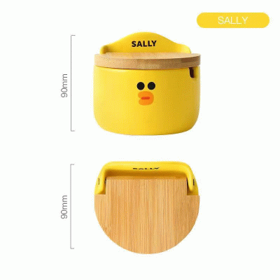 Hot selling Kitchen Bamboo Lid Seasoning Set 