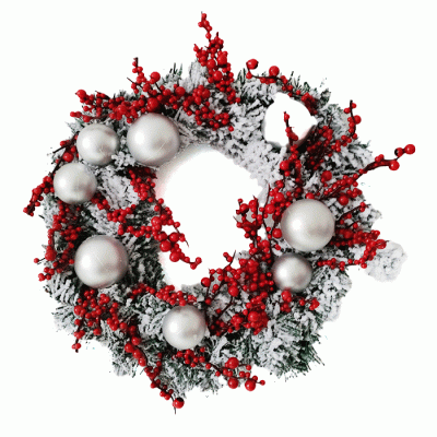 Wholesale Cheap Price Artifical Christmas Wreath Decoration Hanging Door Garland  