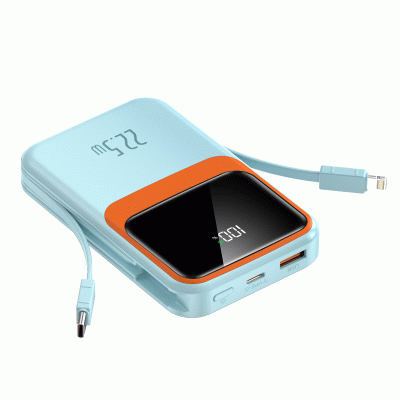 2 in 1 Wired & Magnet Wireless Two-Way Fast Charging Light and Portable PowerBank-Good products from ProductClub 