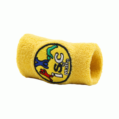 Customized Cheap Absorbs Sweat Cotton Wristbands for Sports Fans  
