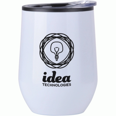 Wholesale Custom Stemless Stainless Custom Coffee Cup with Plastic Lid-Good products from ProductClub 
