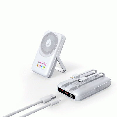 Hot Selling New Design Multifunctional Holder Wireless Charging Power Bank with Cable-Good products from ProductClub 
