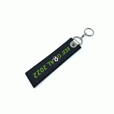 Customizable Eco Friendly GRS Certified Recycled PET Key Chain-Make your brand ubiquitous 