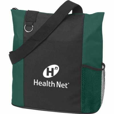 Good Look WATER REPELLENCY Two-Tone Zippered Custom Tote Bag-Good products from ProductClub 
