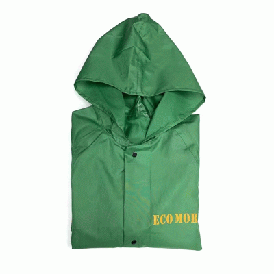 Recycled polyester raincoat-(Recycled materials - materials from nature) 