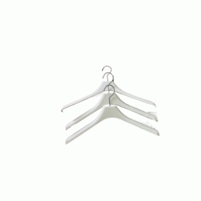 100% ECO- Friendly paper plastic hangers/ recyclable hanger 