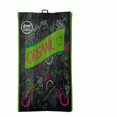 Eco Friendly RPET Lamination Shopping Bag with Handles Reusable Grocery Tote Bags Custom Logo 