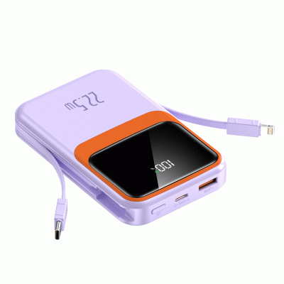 2 in 1 Wired & Magnet Wireless Two-Way Fast Charging Light and Portable PowerBank-Good products from ProductClub 