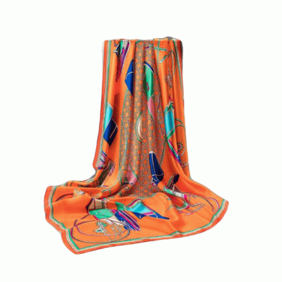  Customized High Quality 100% Silk Scarves For PERFECT LOVER-Good products from ProductClub 