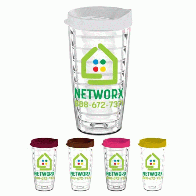 Customization Full Color 16 oz. Field Double-Wall Tumbler 